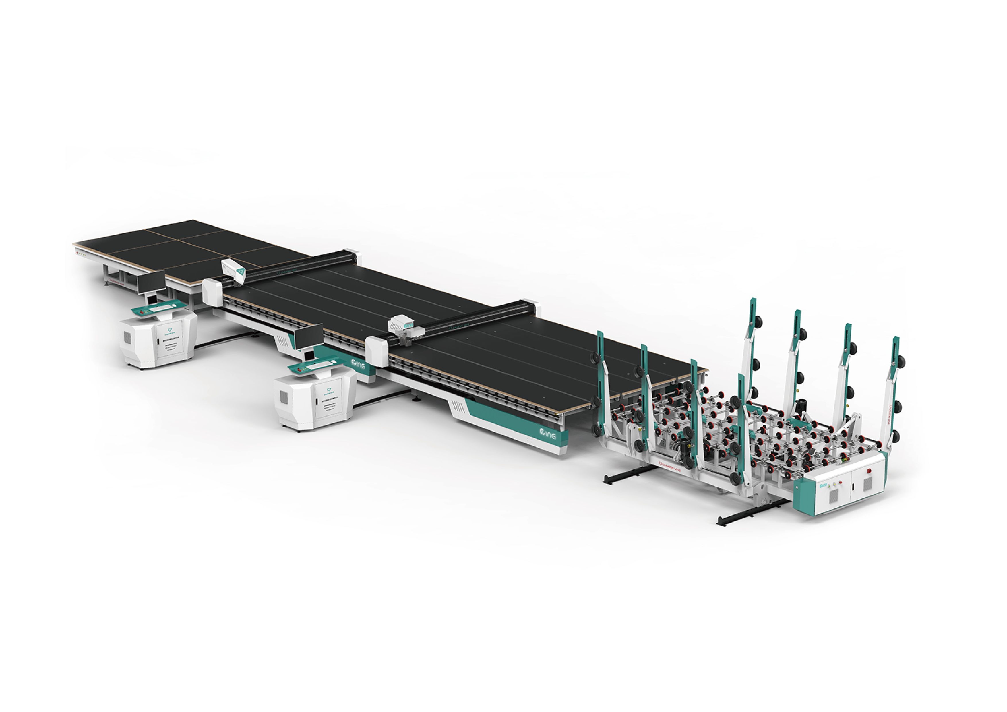 Glass cutting machine