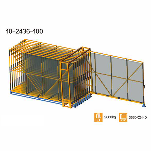 Drawer type Glass storage rack
